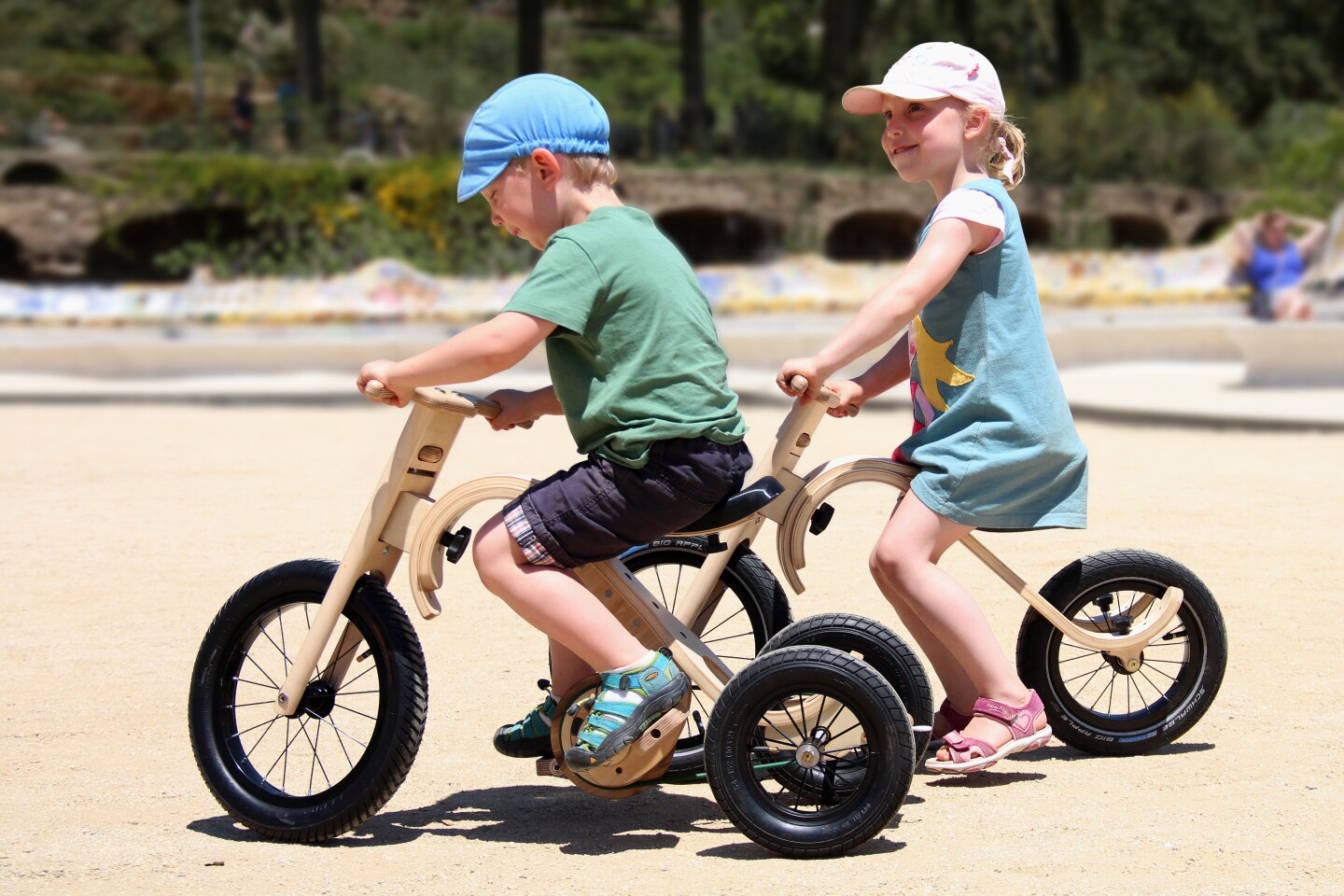 Leg&Go wooden bike transforms into a sled, rocking horse and more