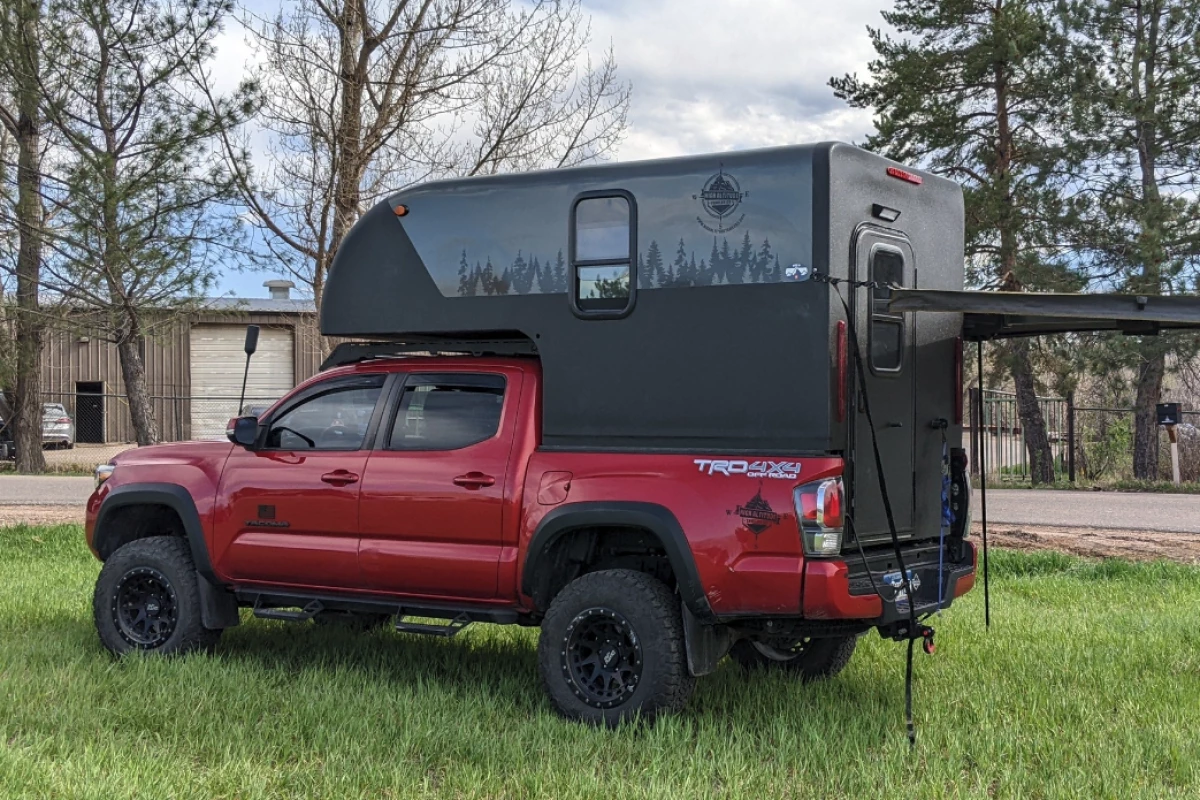 High Altitude jumps its foam-core fiberglass camper tech into the back of the Toyota Tacoma and other midsize trucks