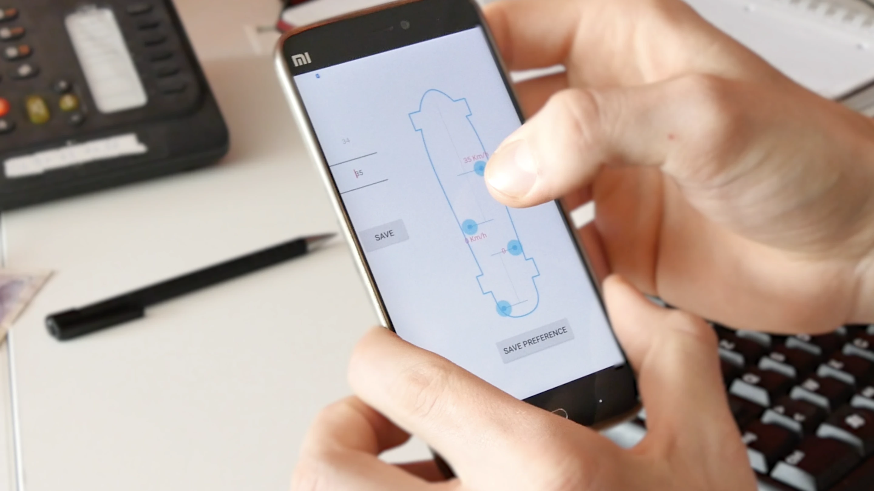 Bird ride settings are activated via a companion app