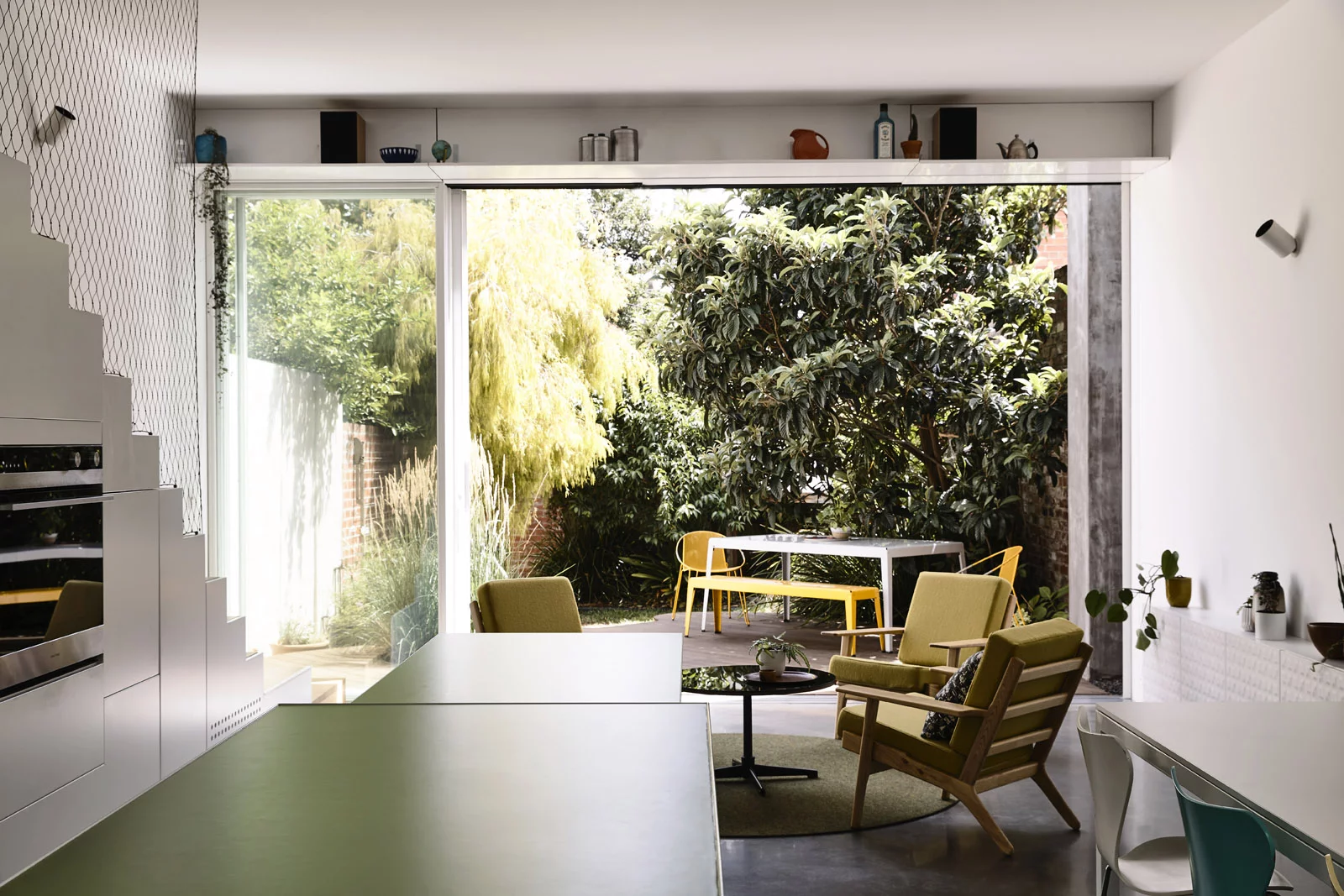 Grant House's new extension includes a dining area downstairs