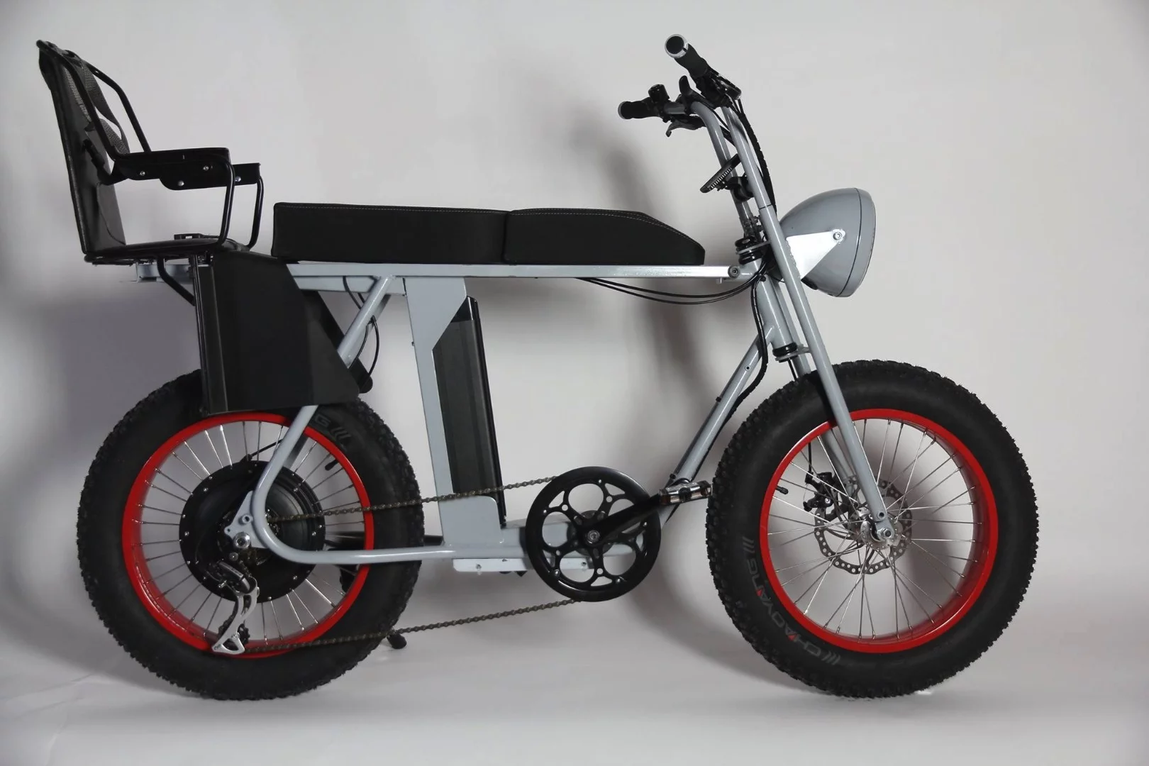 Moke with child seat on back