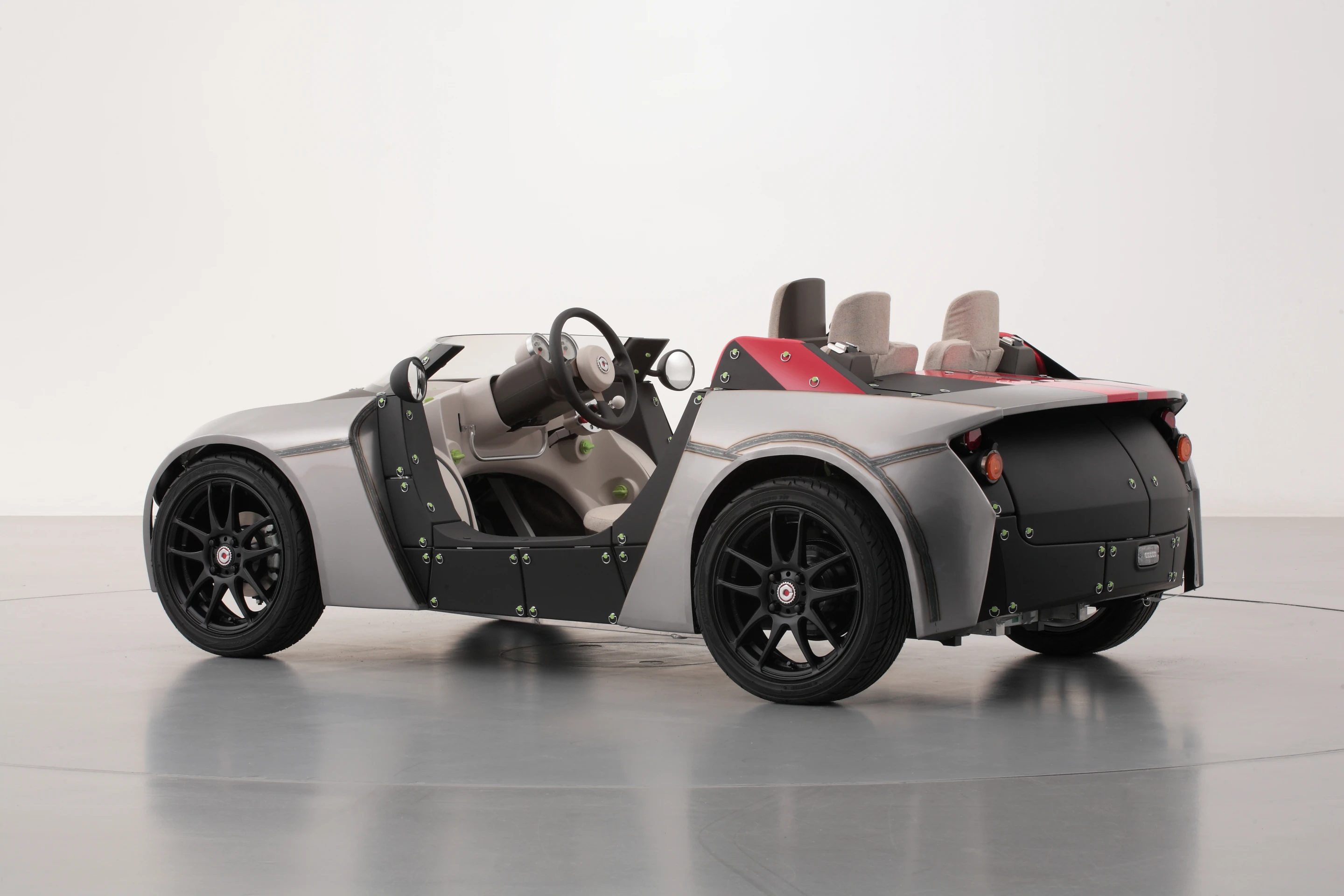 The Camatte toy car concept is now a roadster
