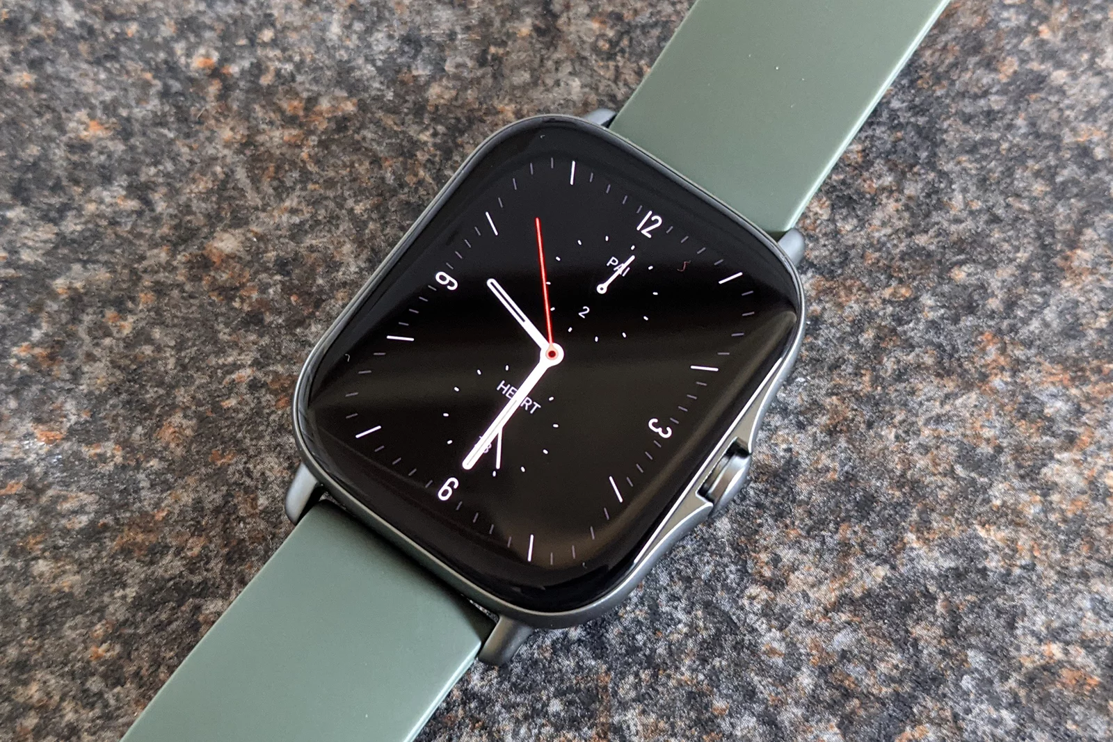 You get a choice of watch faces, covering a host of different styles