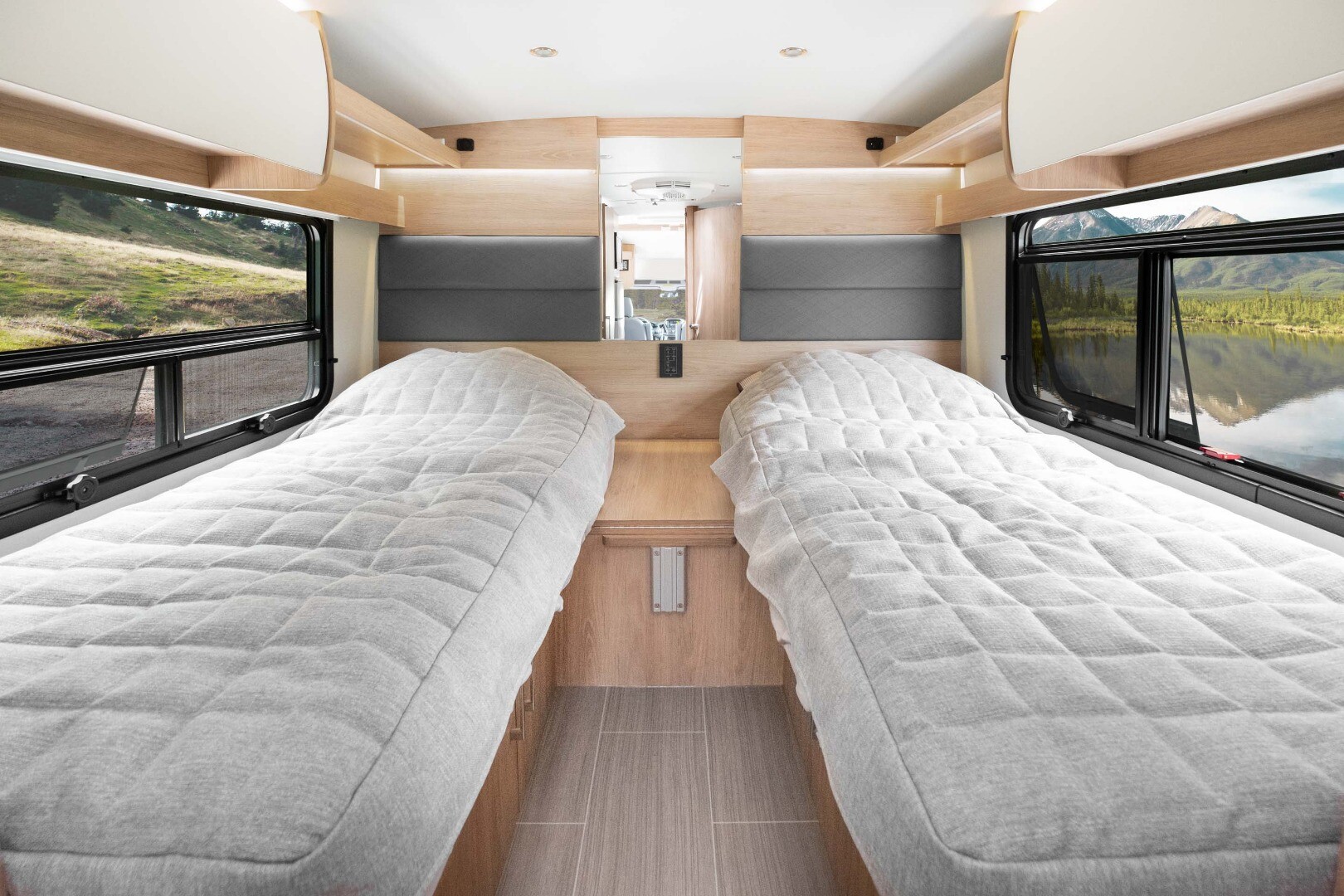 Leisure motorhome pushes cyclists farther with bike storage and
