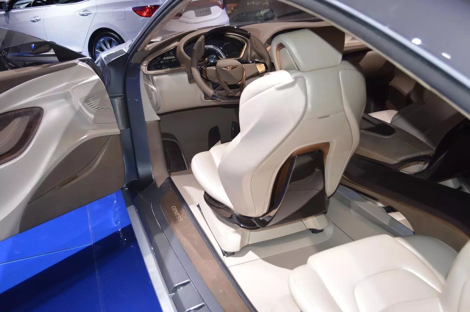 The Hyundai HDC-14 Genesis concept at the North American International Auto Show
