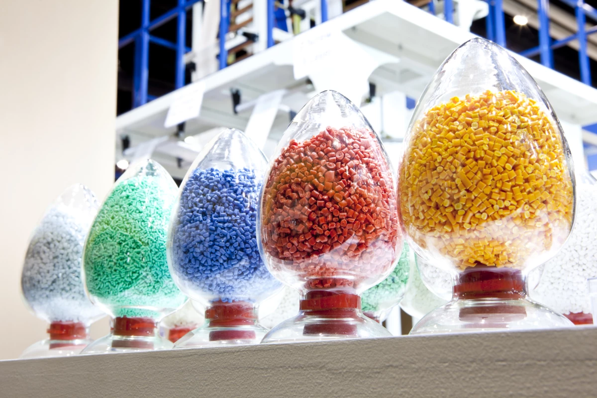 A discovery at Ohio State University could one day see plastic granules like these produced without the use of fossil fuels