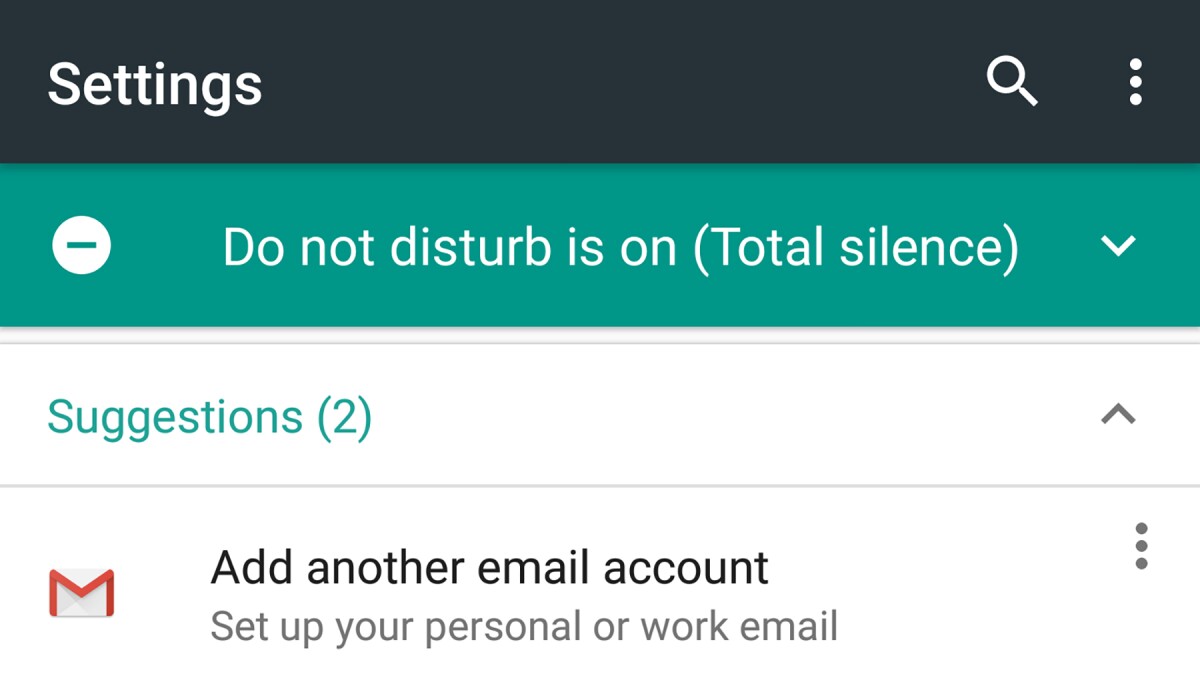 The OS is slightly more user-friendly than Android 6.0 Marshmallow and you get a reminder when your phone is silenced