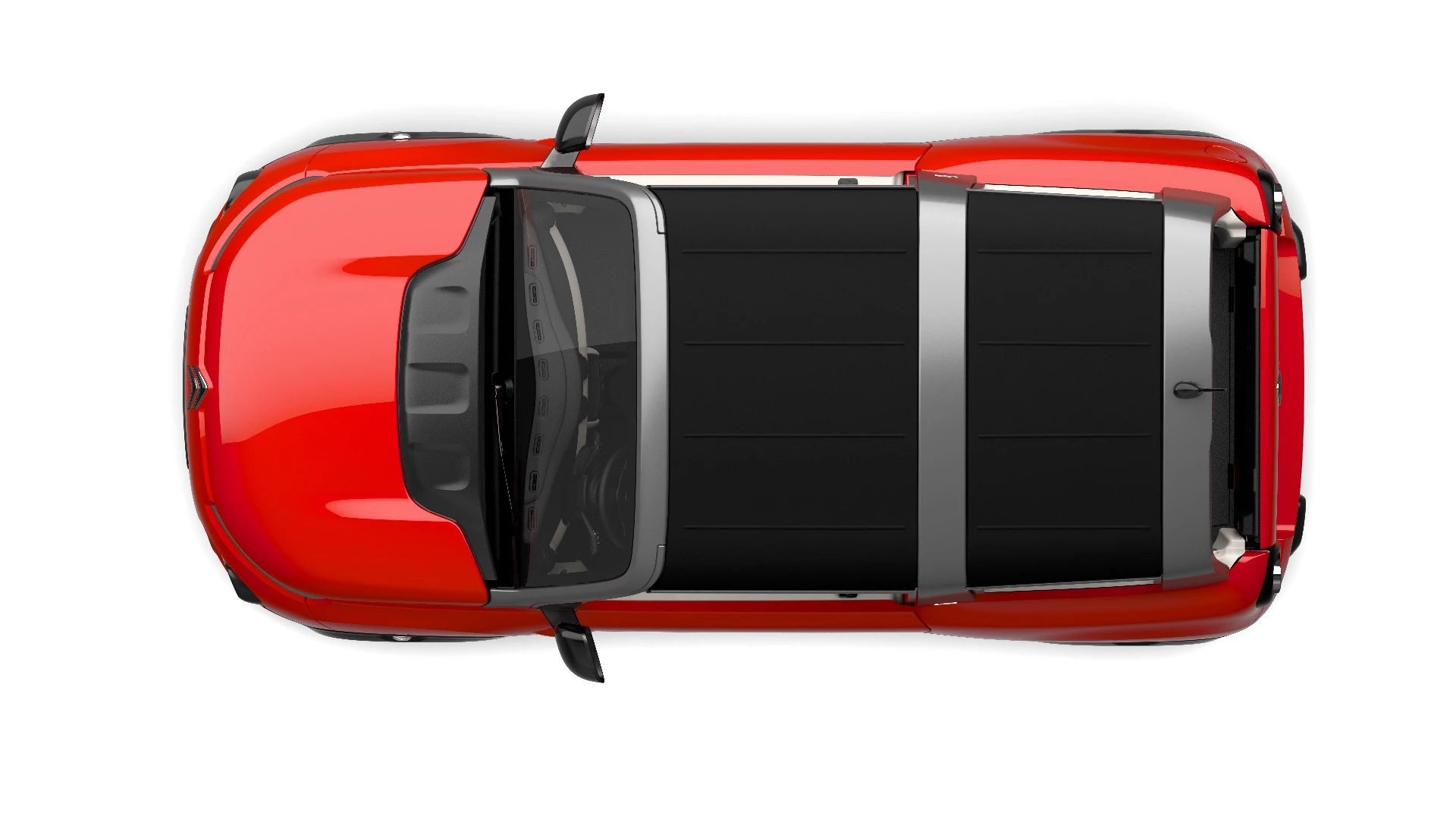 The E-Mehari comes with a removable hard-top