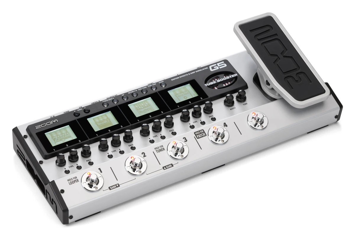 Zoom has announced a May 2012 release date for its new multi-effects unit, the G5