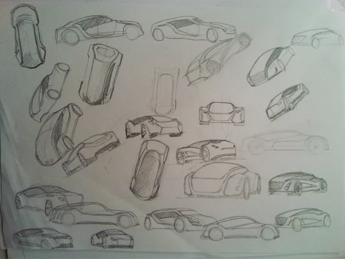 Initital concept sketches
