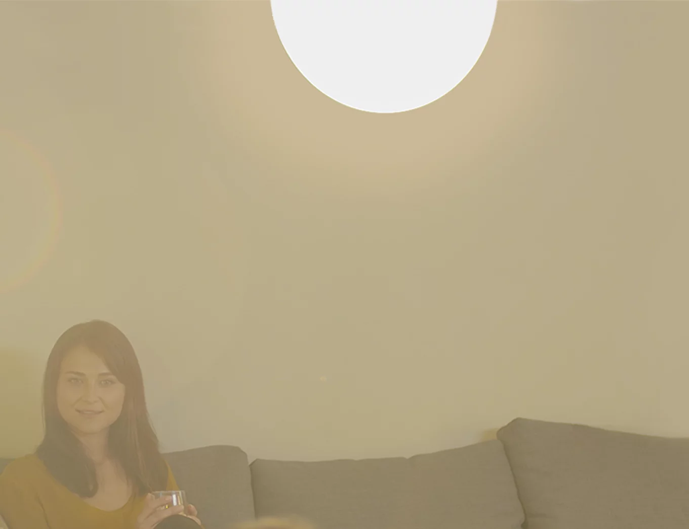 The Sunn Light can be hung on a wall like a picture frame, or professionally fitted to hide the power wire
