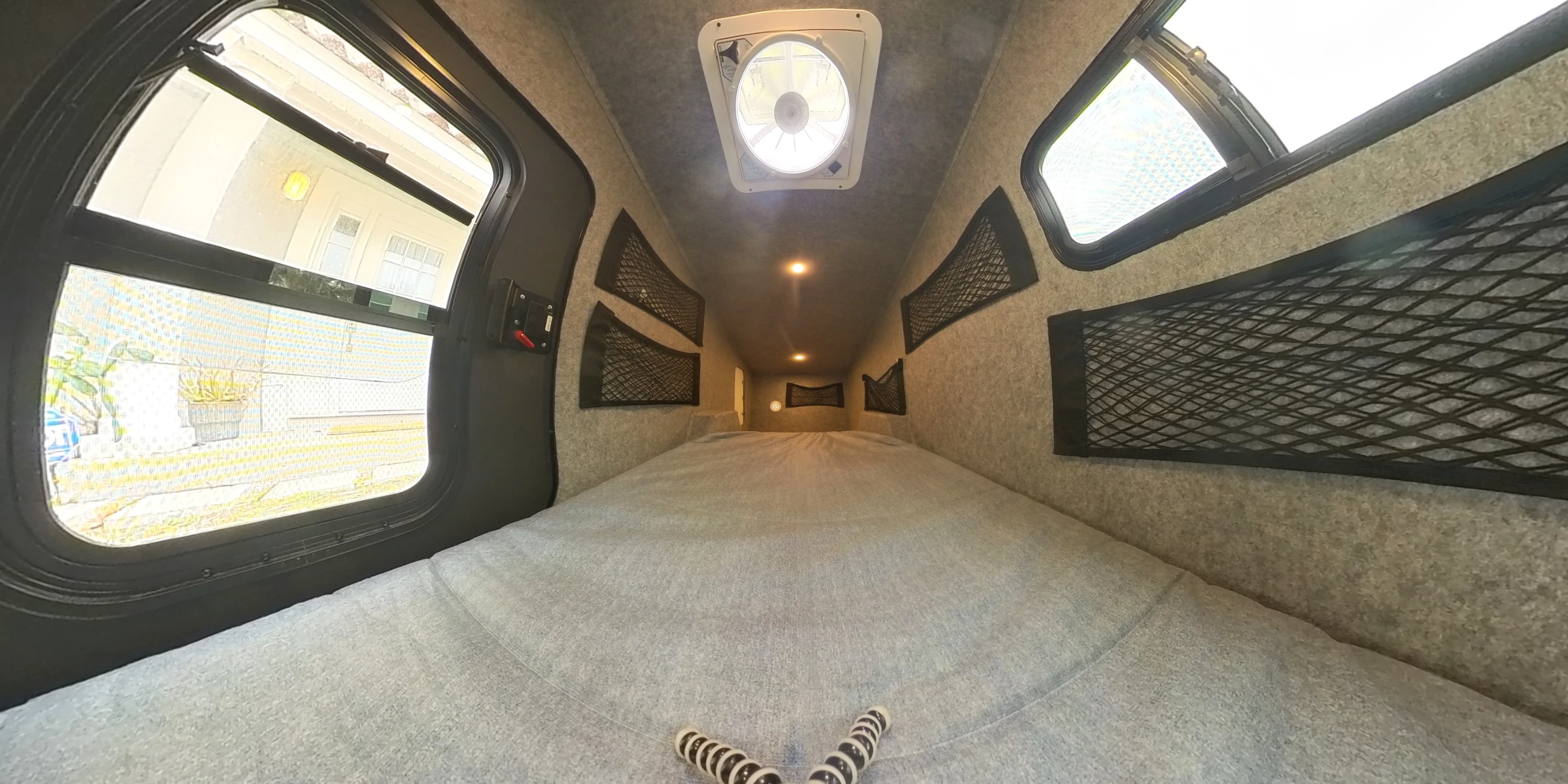 A wide-angle view of the Cyberdrop's interior