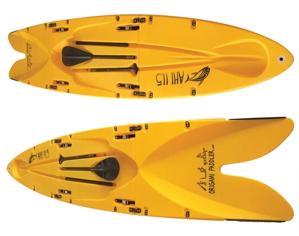 The paddle and board carry in one neat package