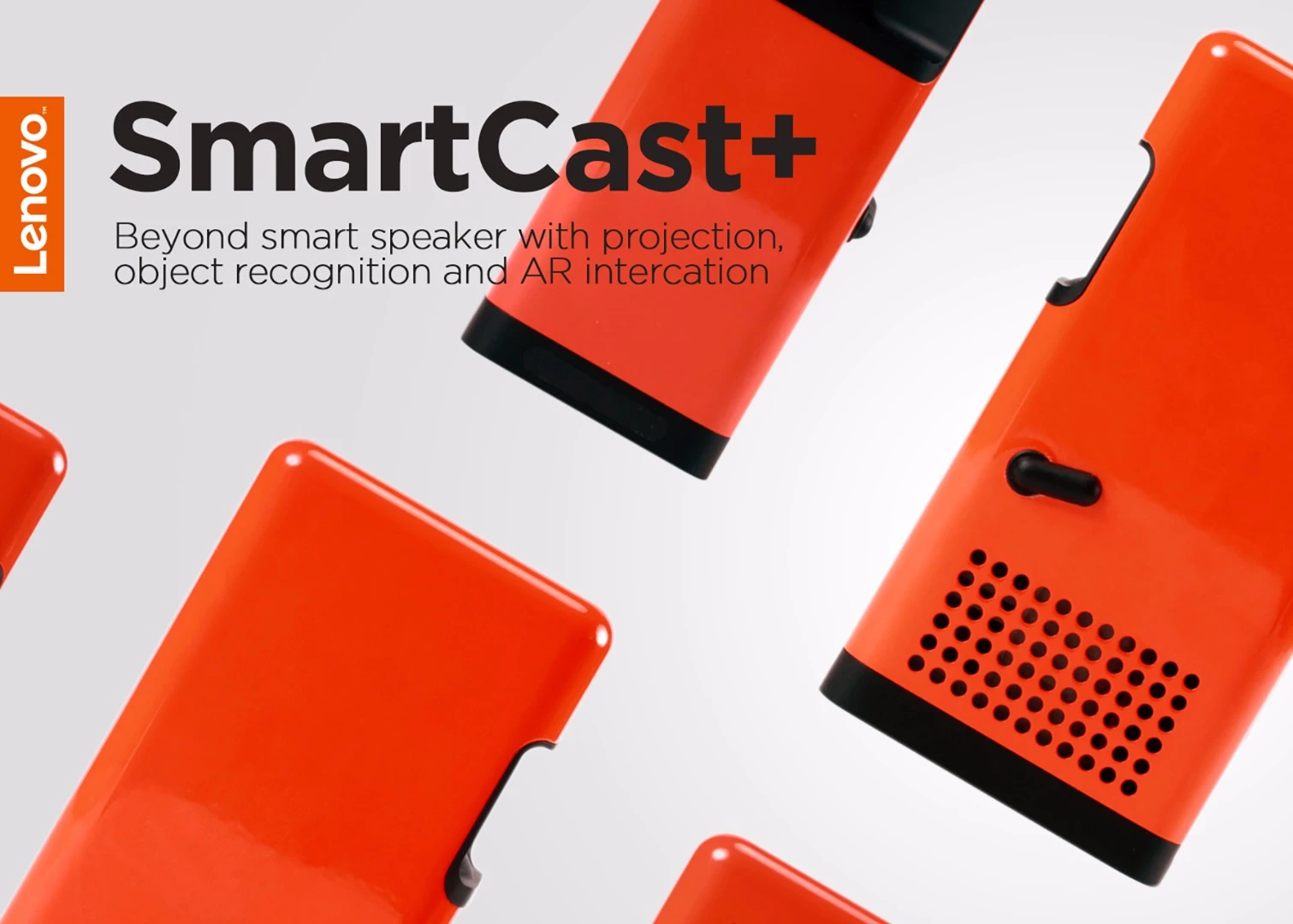 The SmartCast+ adds projection capabilities to the smart speaker idea