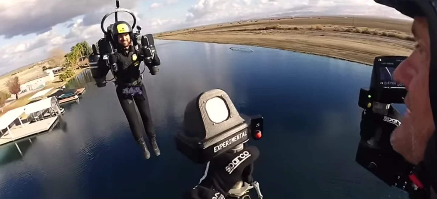 David mayman looks out at Boris Jarry as the pair circle each other over a lake