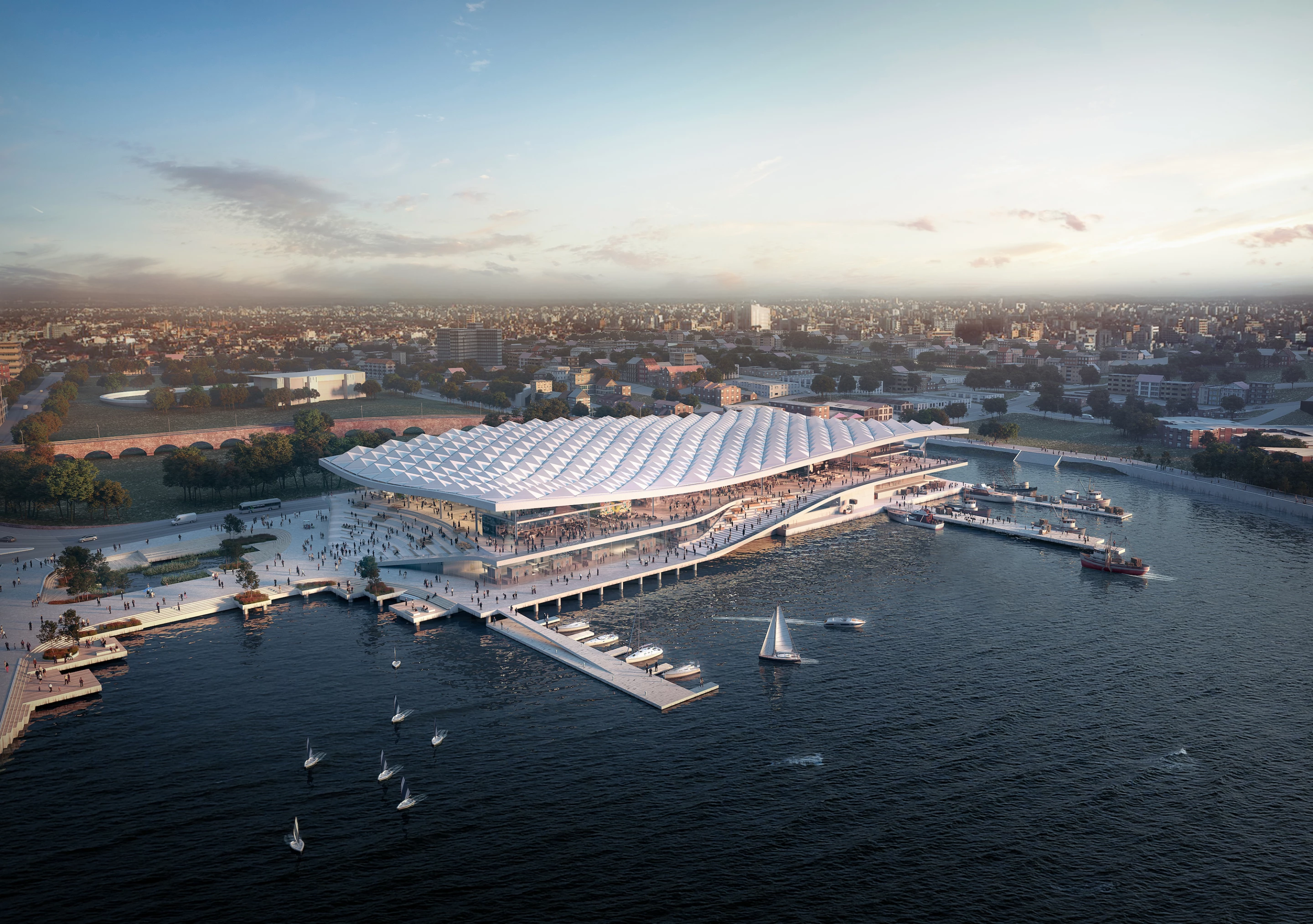 Sydney Fish Market is due to begin construction soon, with completion expected in 2024