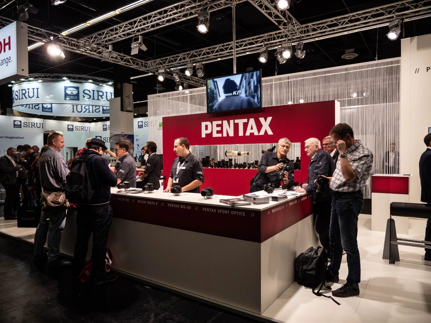 How the mighty have fallen: Pentax's tiny presence at Photokina
