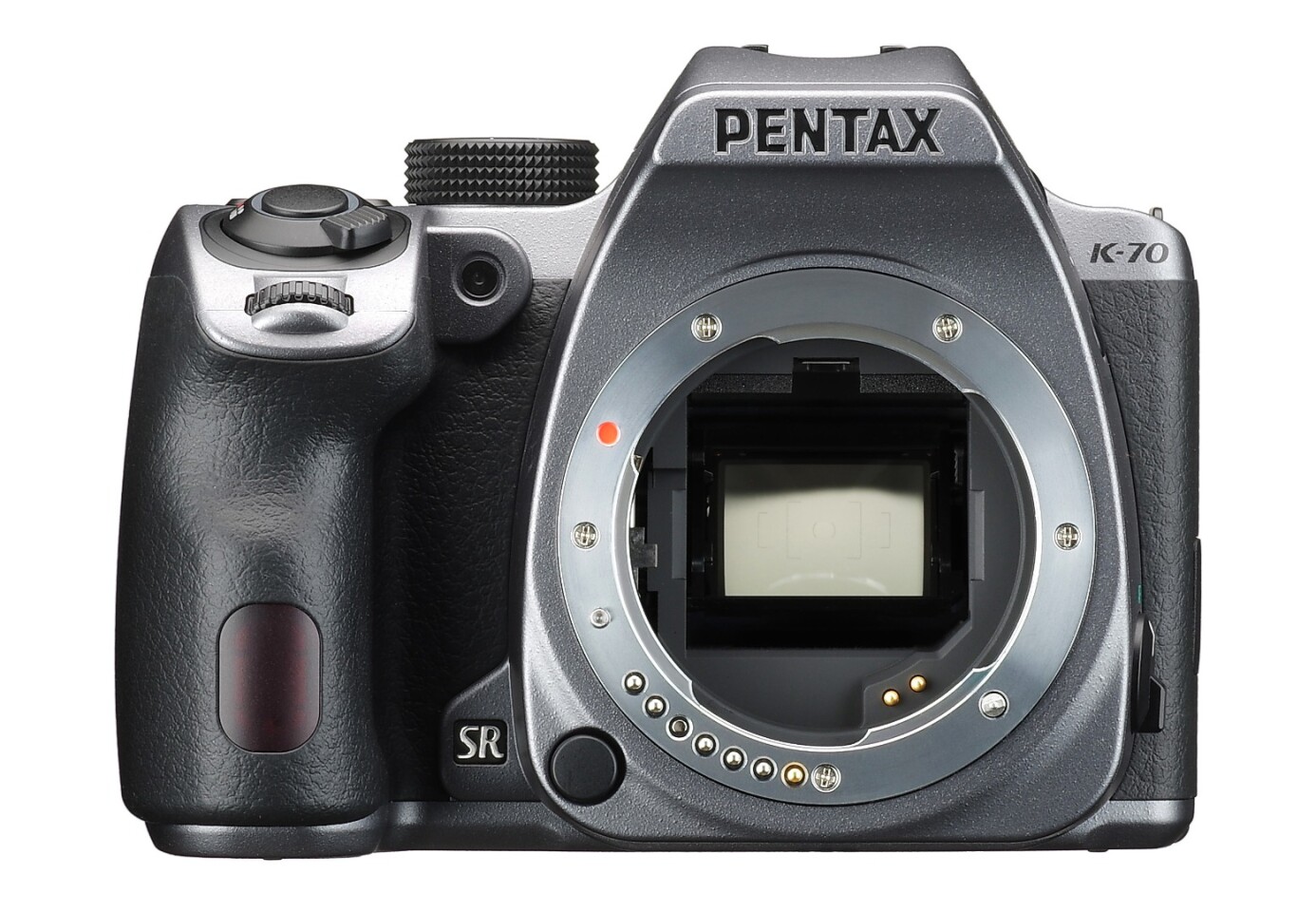 The Pentax K-70 uses the KAF2 bayonet lens mount