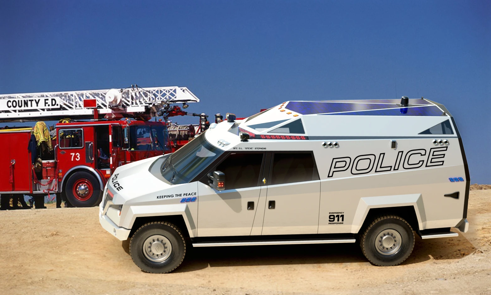The TX7 is a multi-mission vehicle