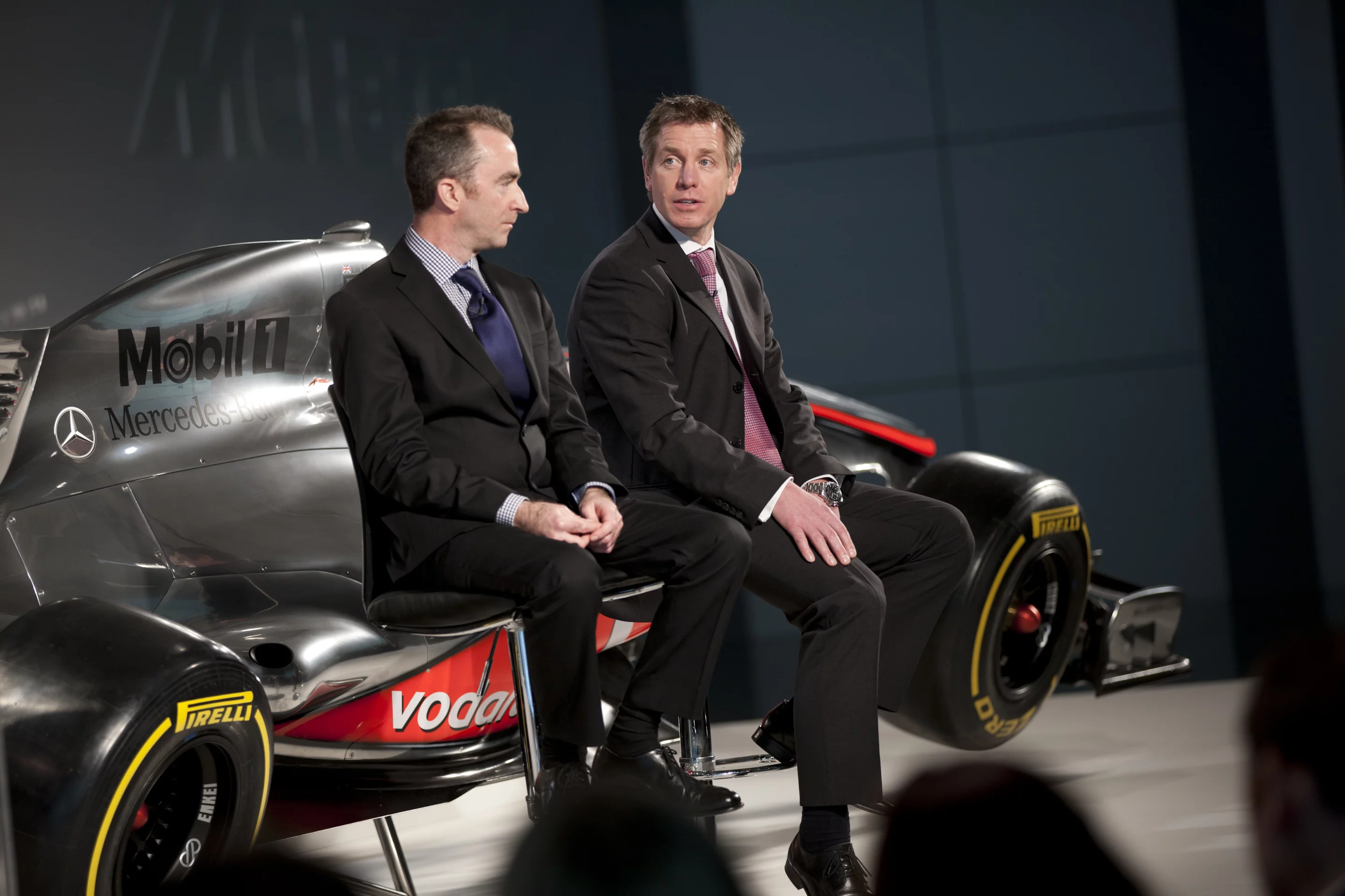 Vodafone McLaren Mercedes 2012 season F1 launch