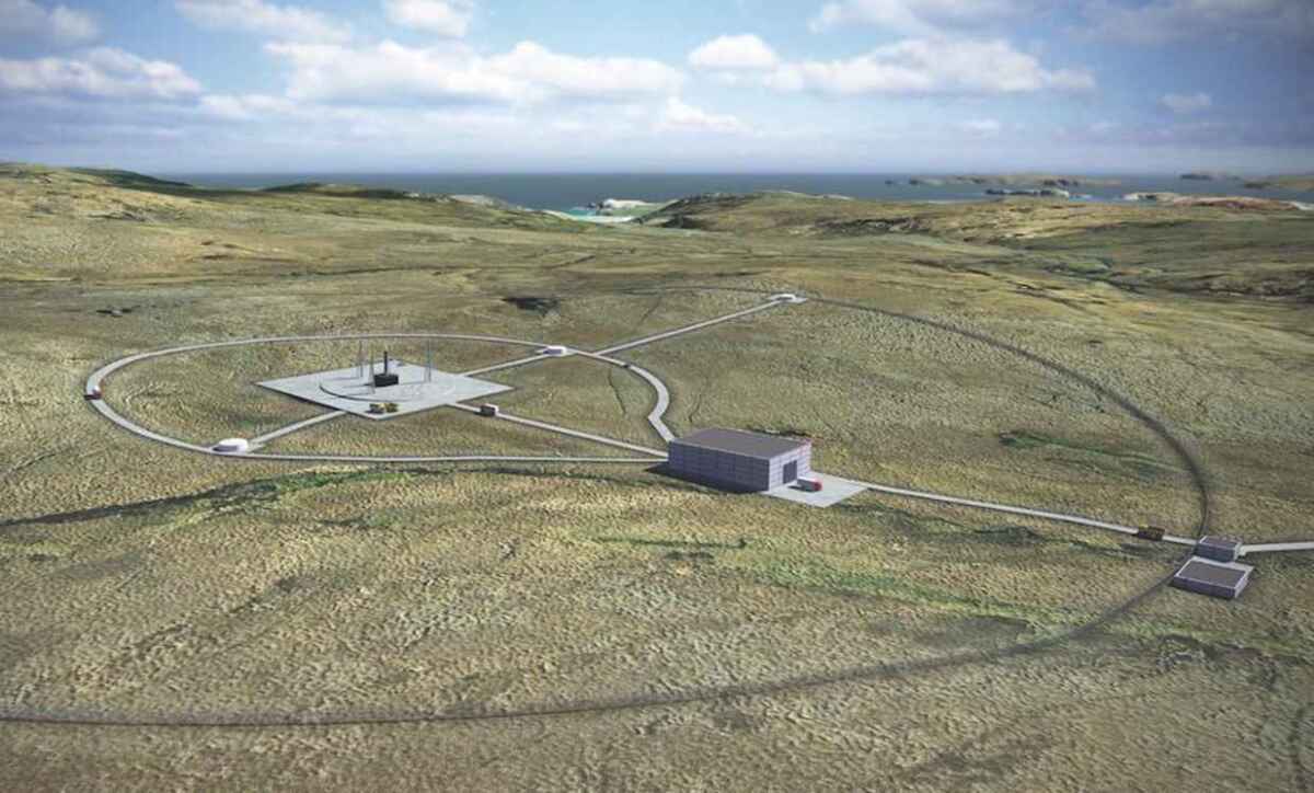 Artist's concept of the Sutherland spaceport