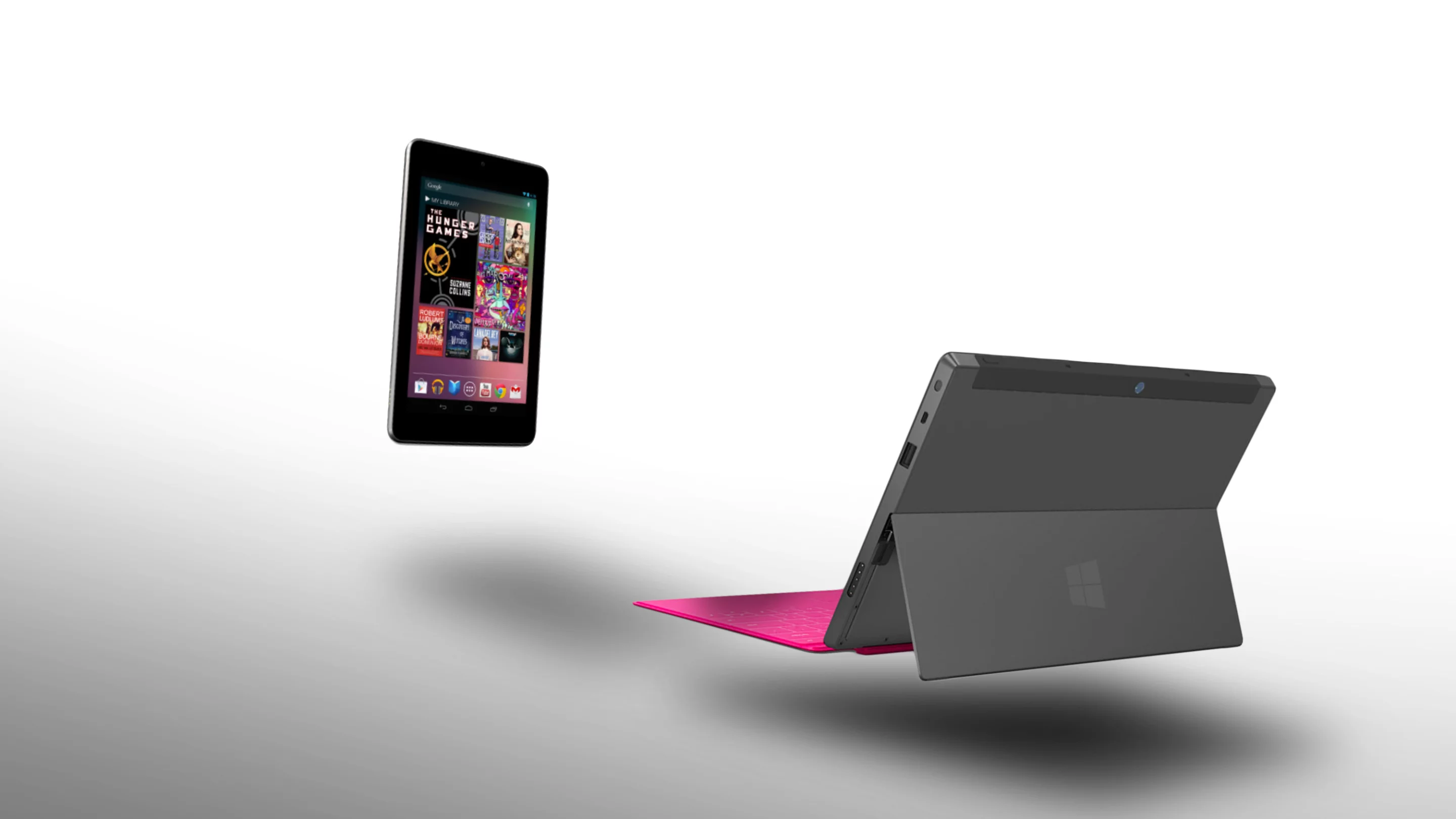 Is the smaller Nexus 7 a match for the full-sized Surface?