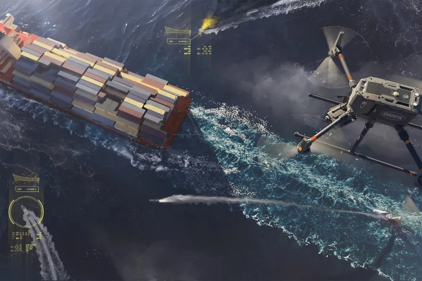 Pulling Guard is designed to counter drone threats against shipping