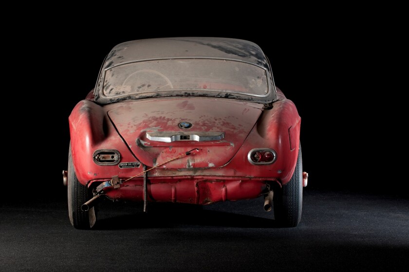 The 507's body was taken off and totally repainted