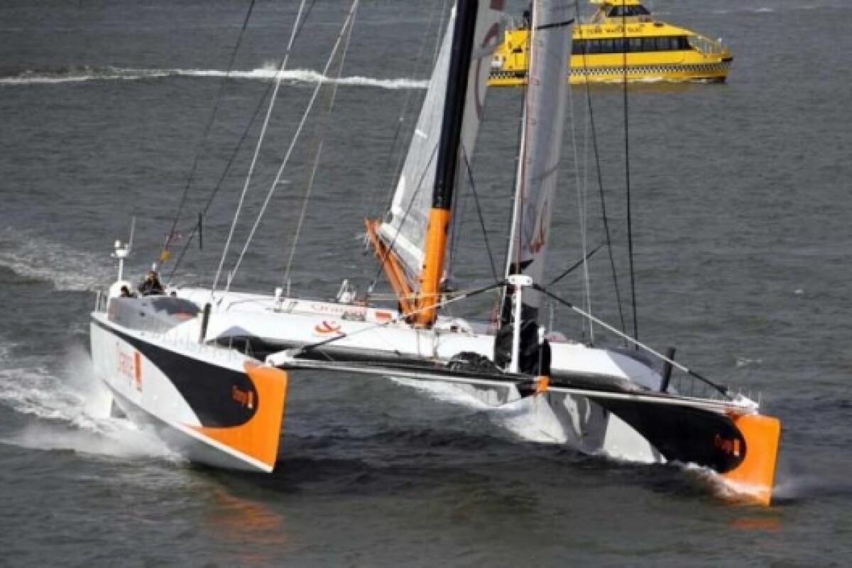 The world’s fastest catamaran