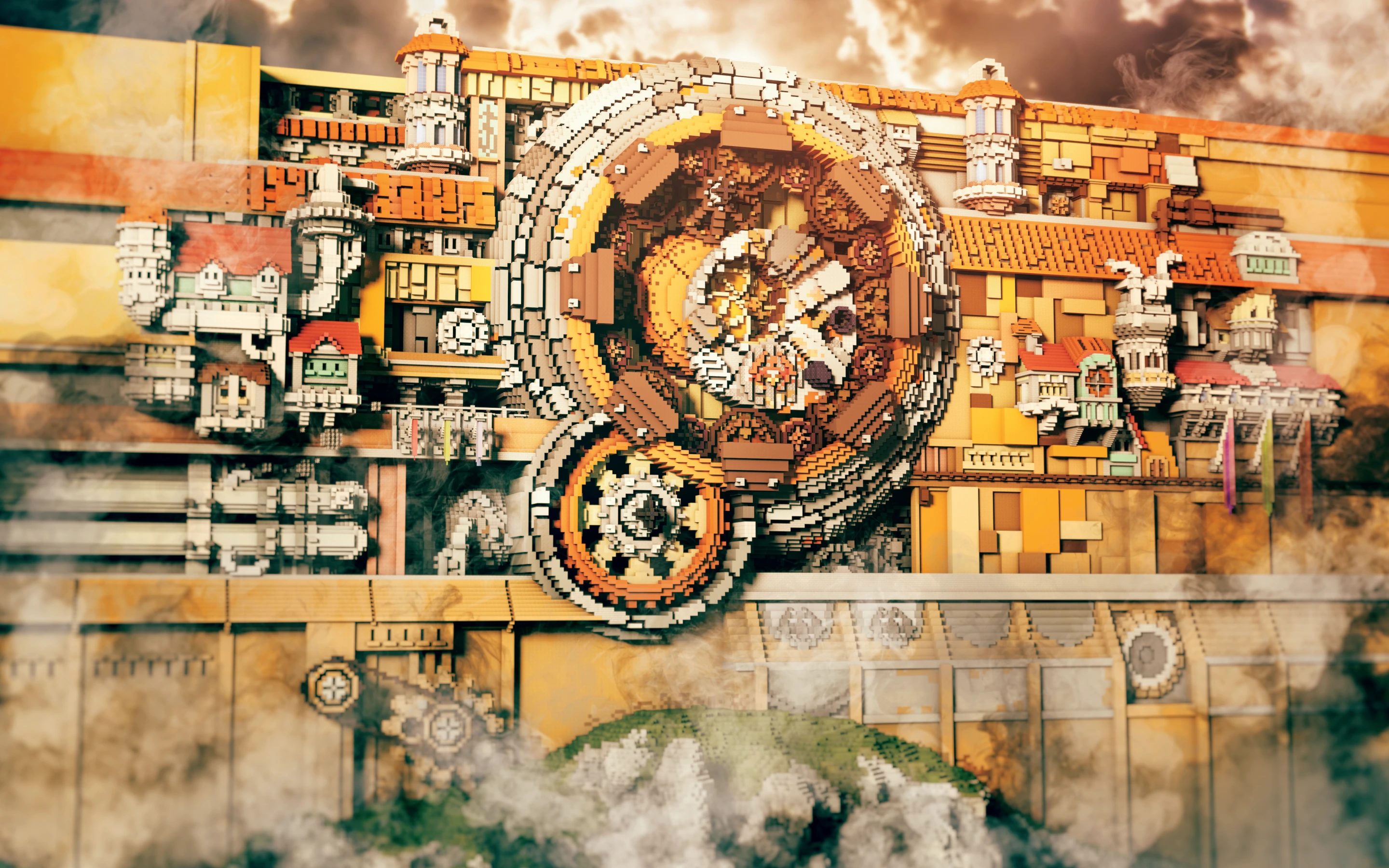 Vegard Elseth’s Lindblum Gate (2015) – one builder, 300,000 blocks, 60 days
