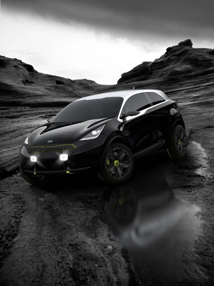 The Niro was designed at Kia' Frankfurt studio