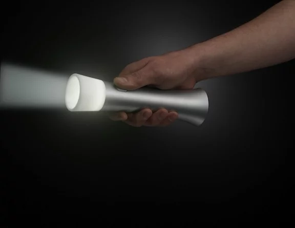 The Trioh! features a built-in rechargeable Lithium Ion battery