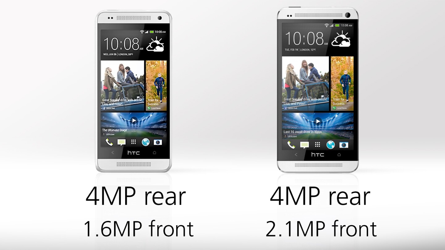 The One's 4 MP UltraPixel camera makes an encore appearance in the mini