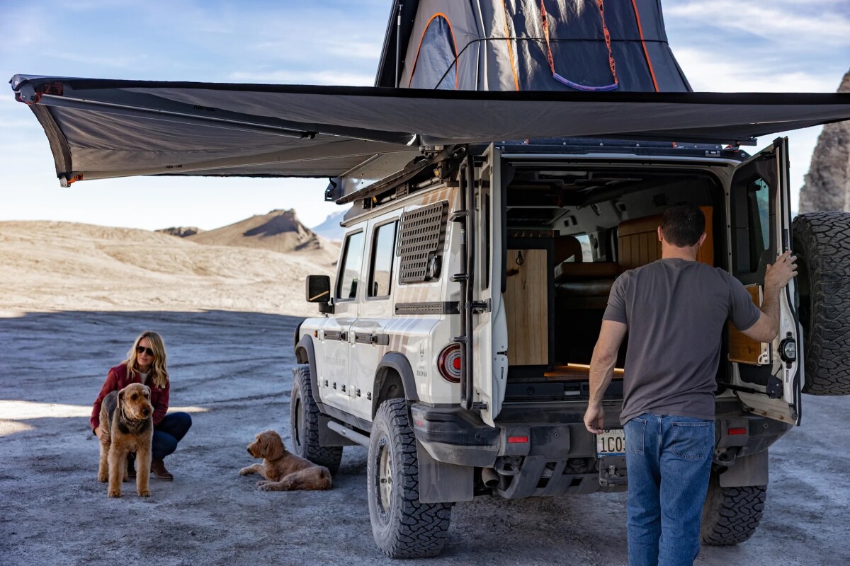 Ingenious pop-up 4x4 micro-camper wagon adventures far beyond van life