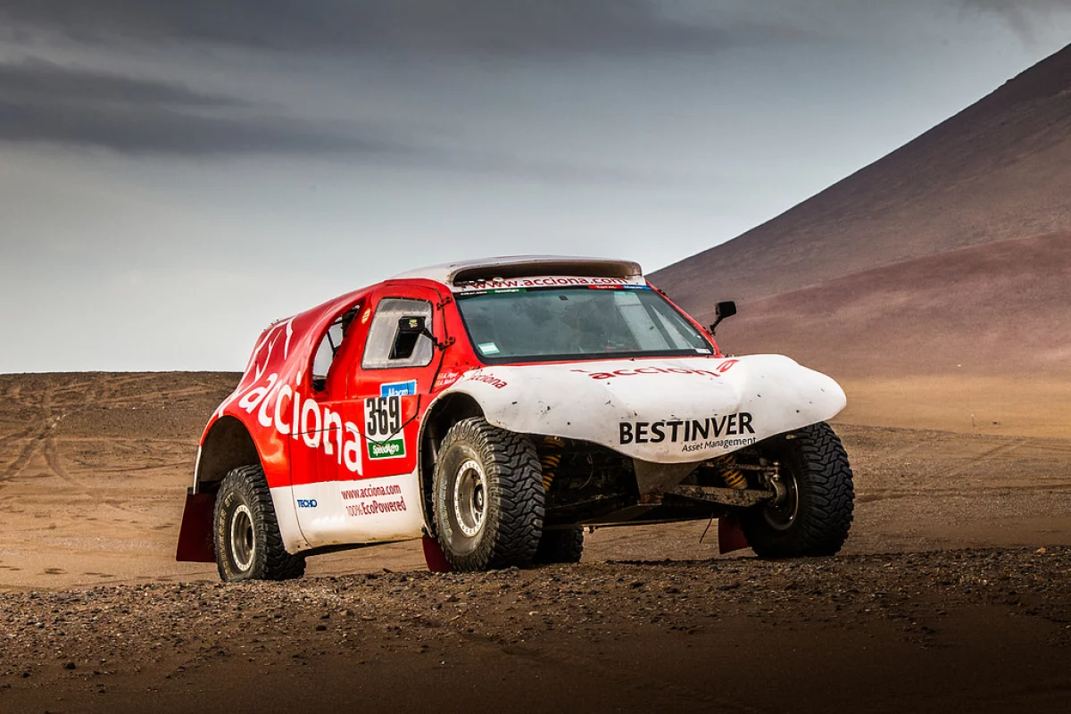 Acciona has become the first team to complete the Dakar Rally in a zero emissions vehicle