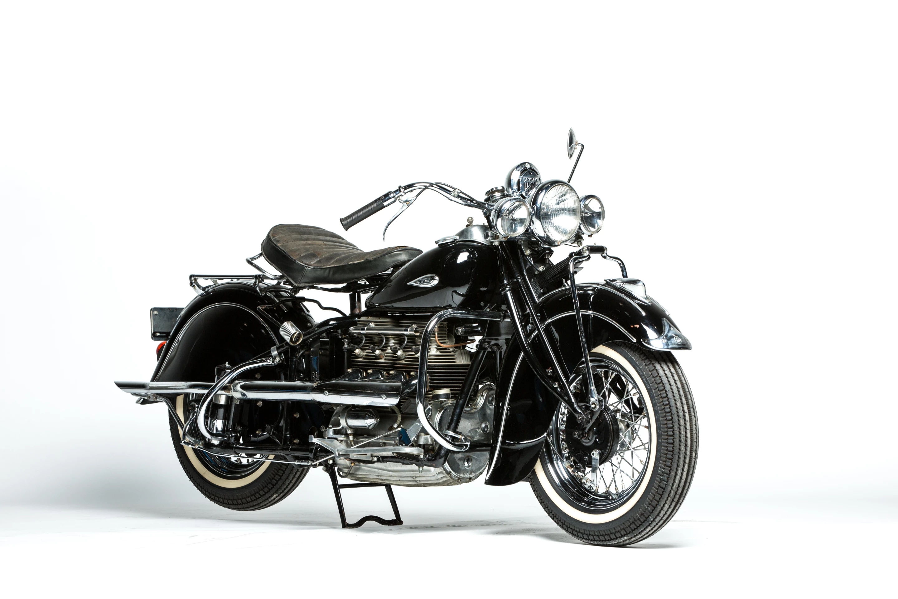This 1942 Indian Four Cylinder Serial No. 1 (Lot S91) is estimated to fetch between $85,000 and $100,000