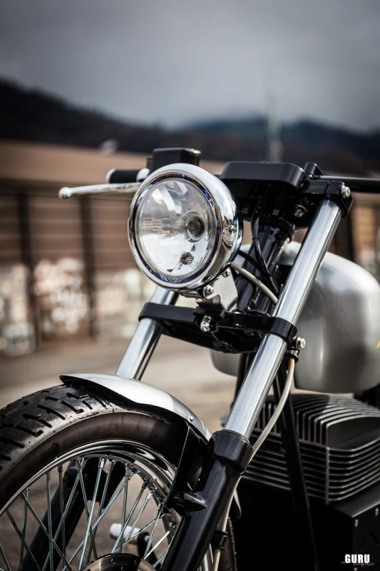 Old school looks for the Sine Cycles electric chopper