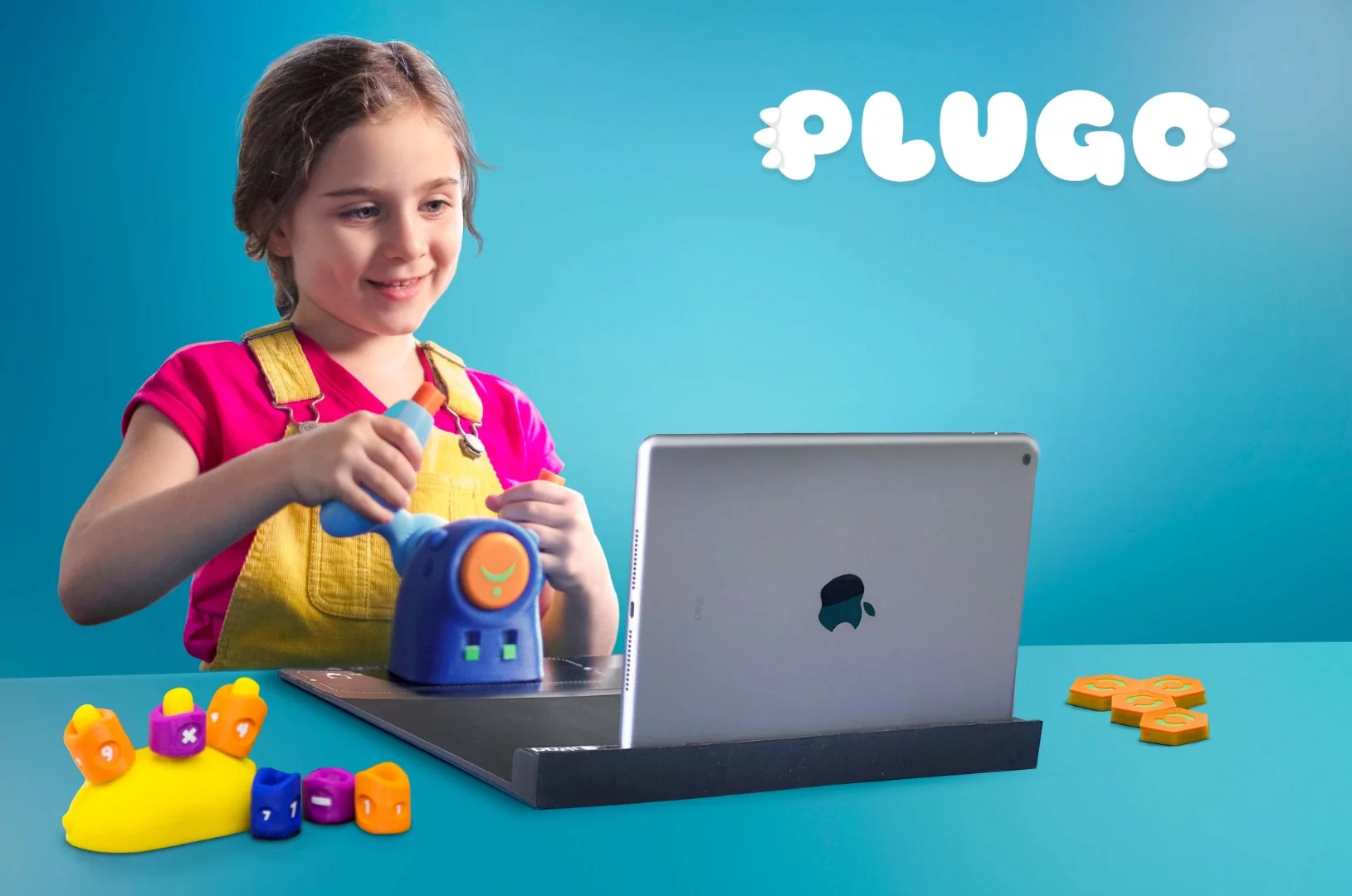The Plugo system is compatible with Apple and Samsung tablets and phones