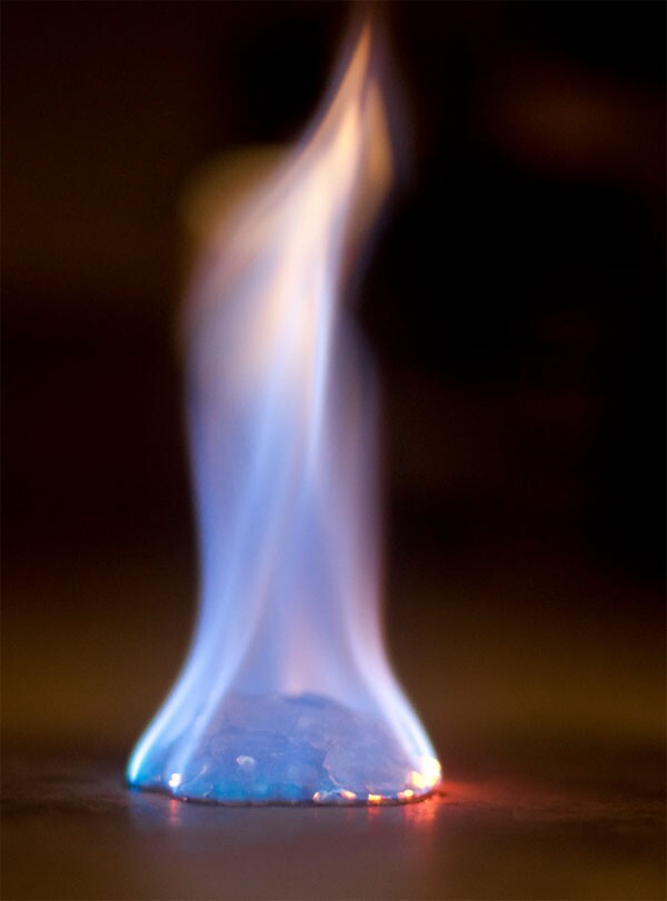 Ready Fuel burns hot enough to cook on
