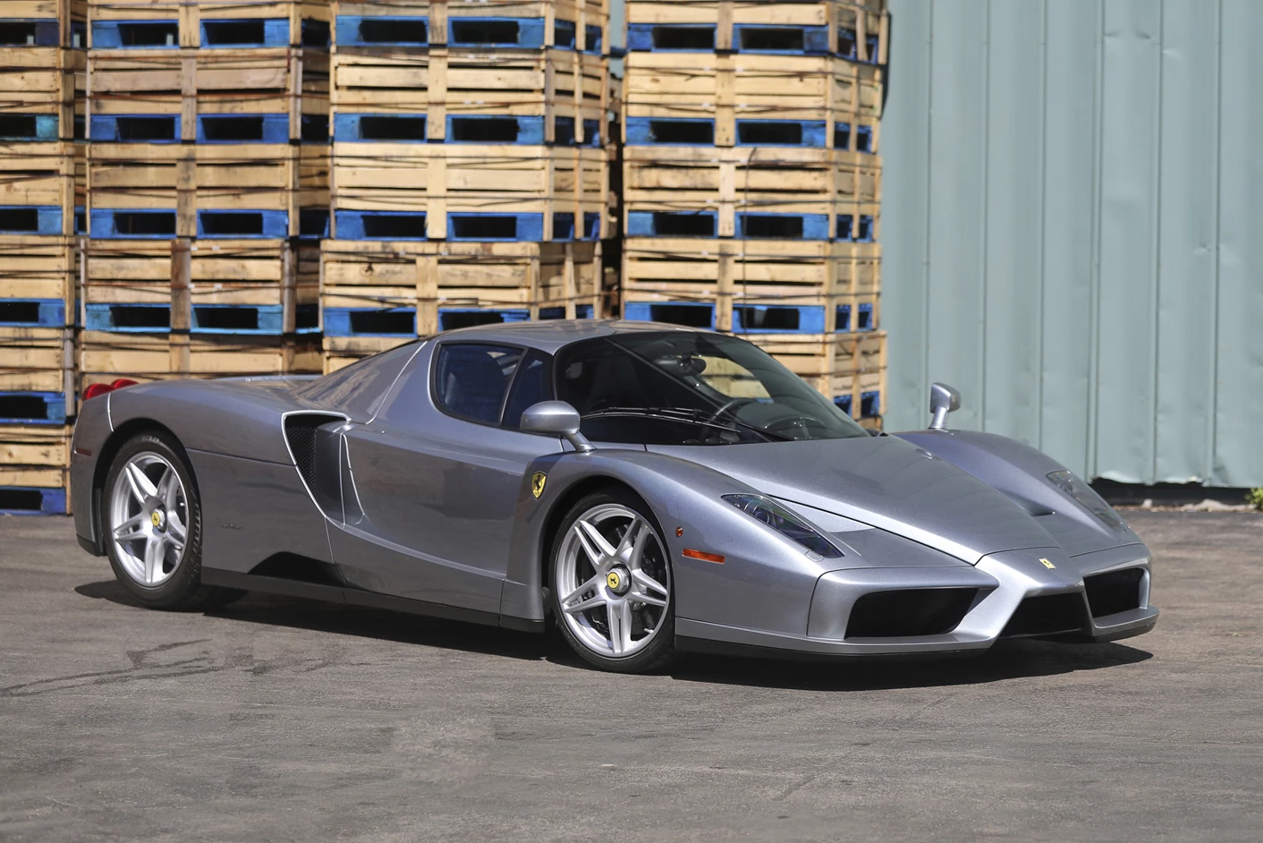 This 2004 Ferrari Enzo will go to auction as Lot 47 at Gooding & Co. on Friday, 19 August 2022 with an estimate of between $3,500,000 and $4,000,000