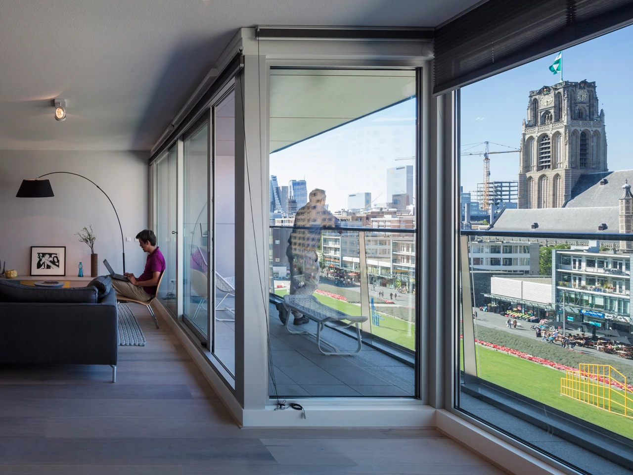 The Markthall arch accommodates 228 residential apartments