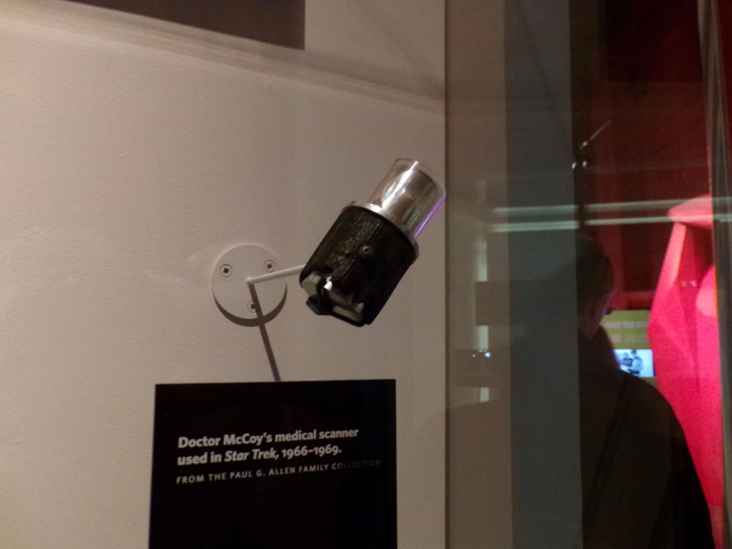 Dr McCoys medical scanner showing half a century of wear