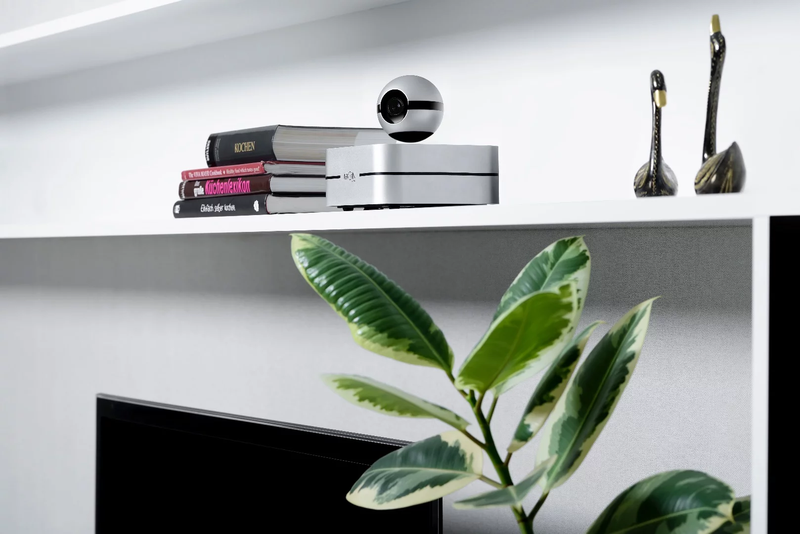 Amazon Alexa is integrated into the system