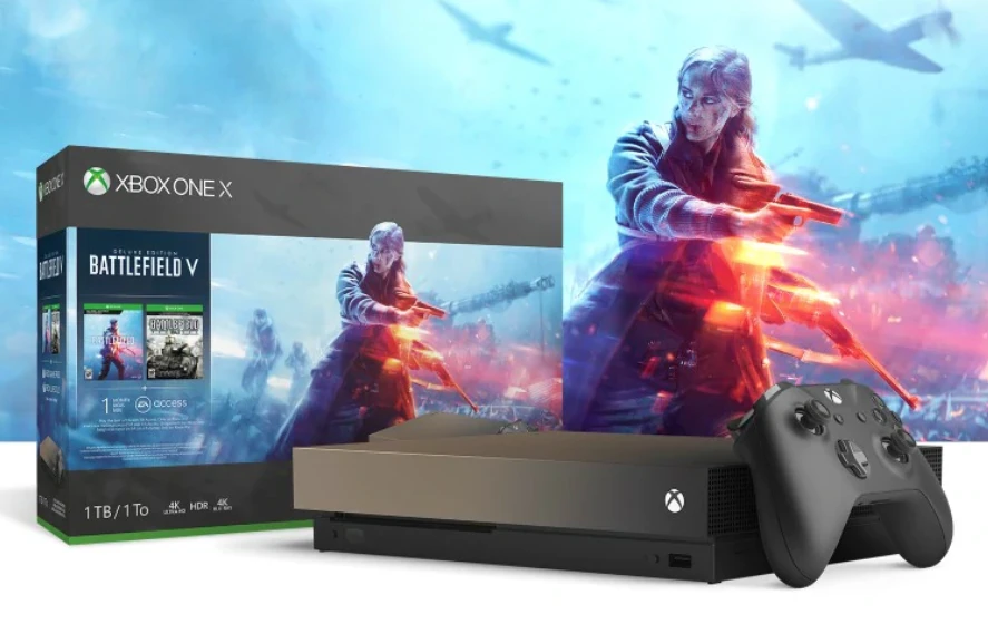 Microsoft's best Black Friday deals include Xbox One X consoles with included games like Battlefield V for $429