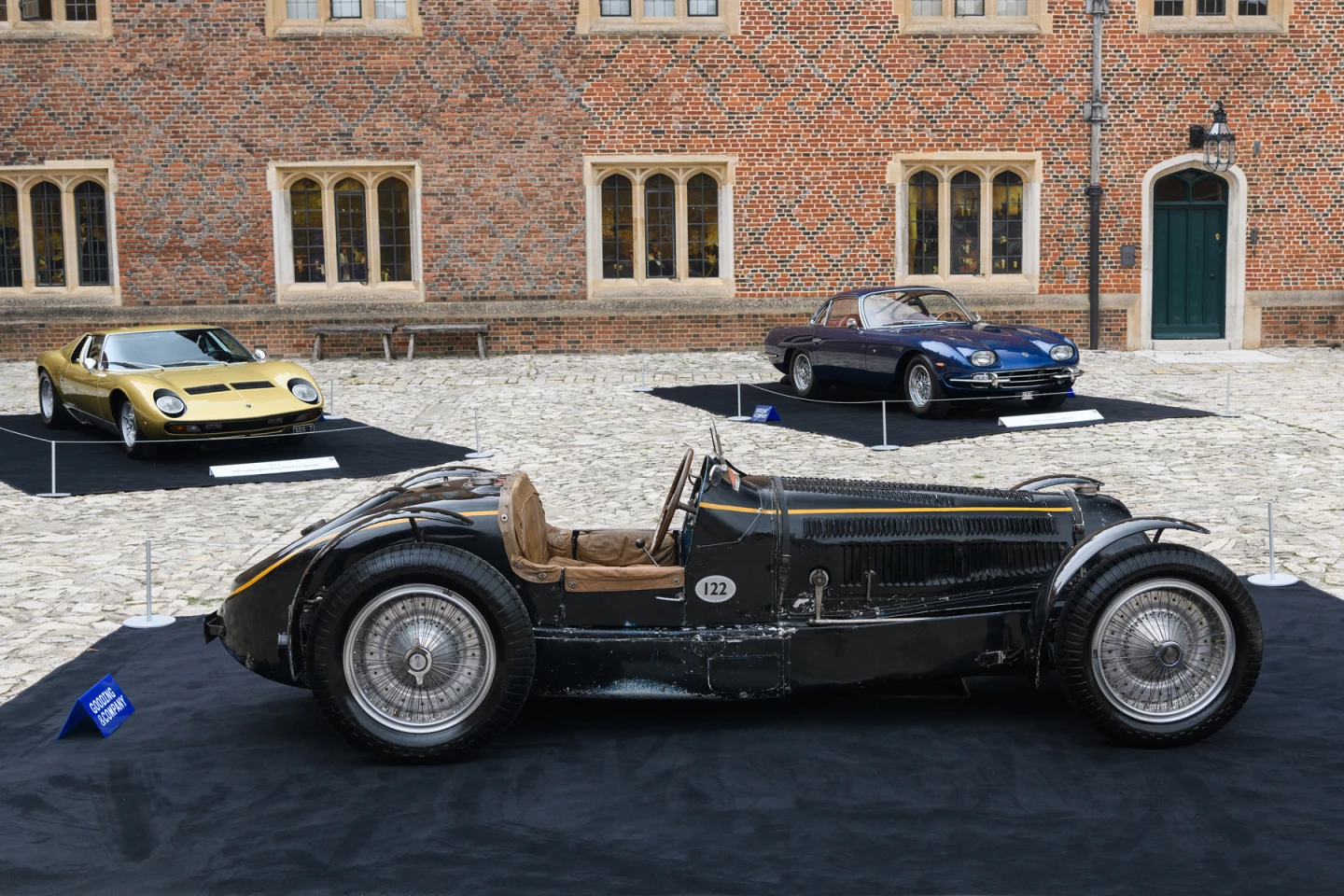 1934 Bugatti Type 59 Sports | Sale price including Buyers Premium: £9,535,000 | $12,666,477 | Estimate: £10,000,000 plus | $13,300,000 plus | Lot 4 | Gooding & Company Passion of a Lifetime, Hampton Court Palace | 5 September, 2020