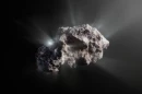 Artist's impression of the pristine alien comet 2I/Borisov