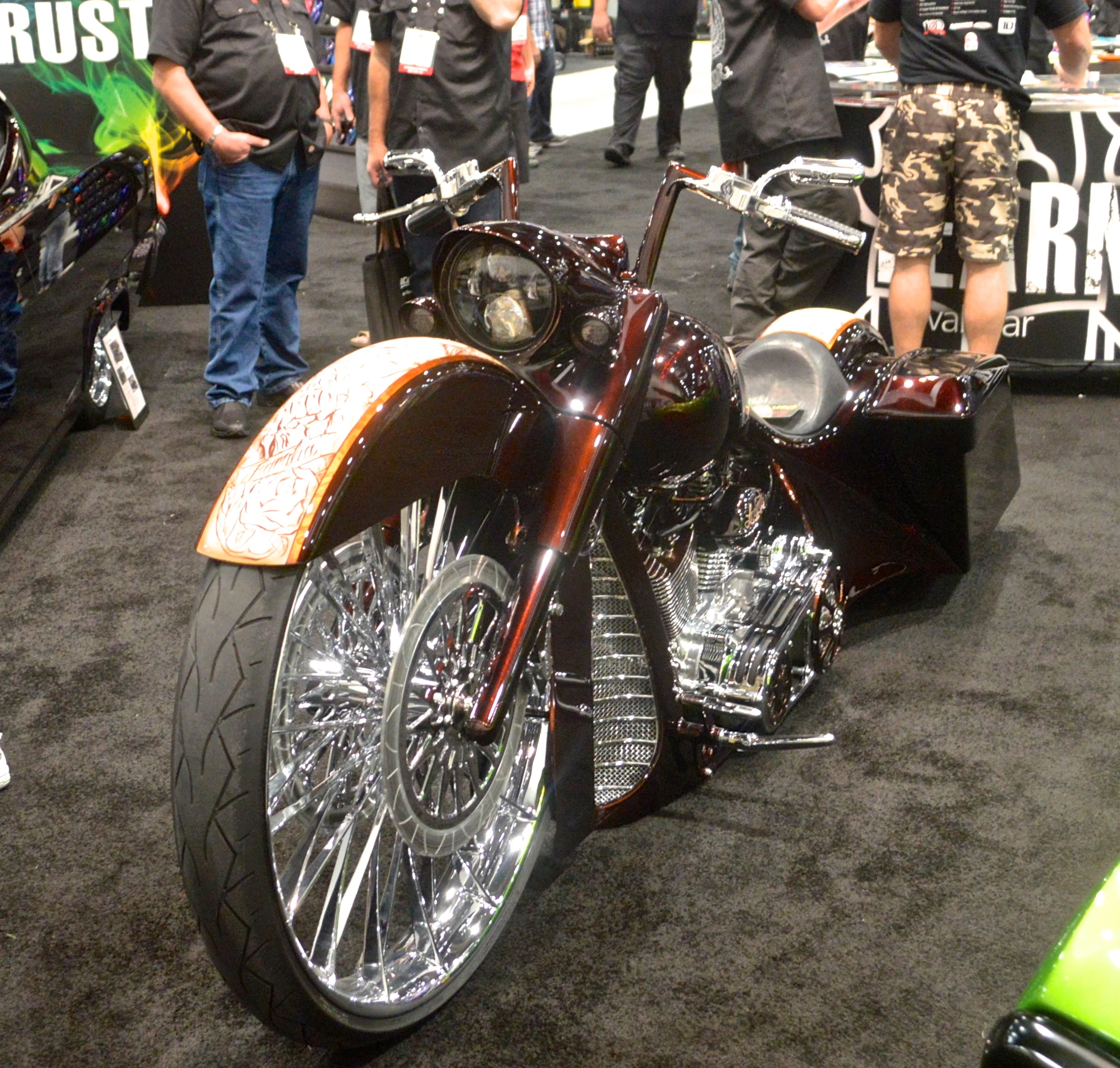 Motorcycles at the SEMA Show 2014 (Photo: C.C. Weiss/Gizmag)