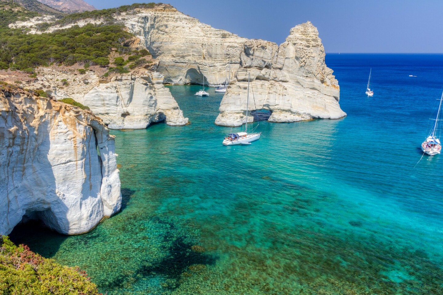 One of Greece's little-known islands, Milos is the place to be if you're craving spectacular sunsets and even better food