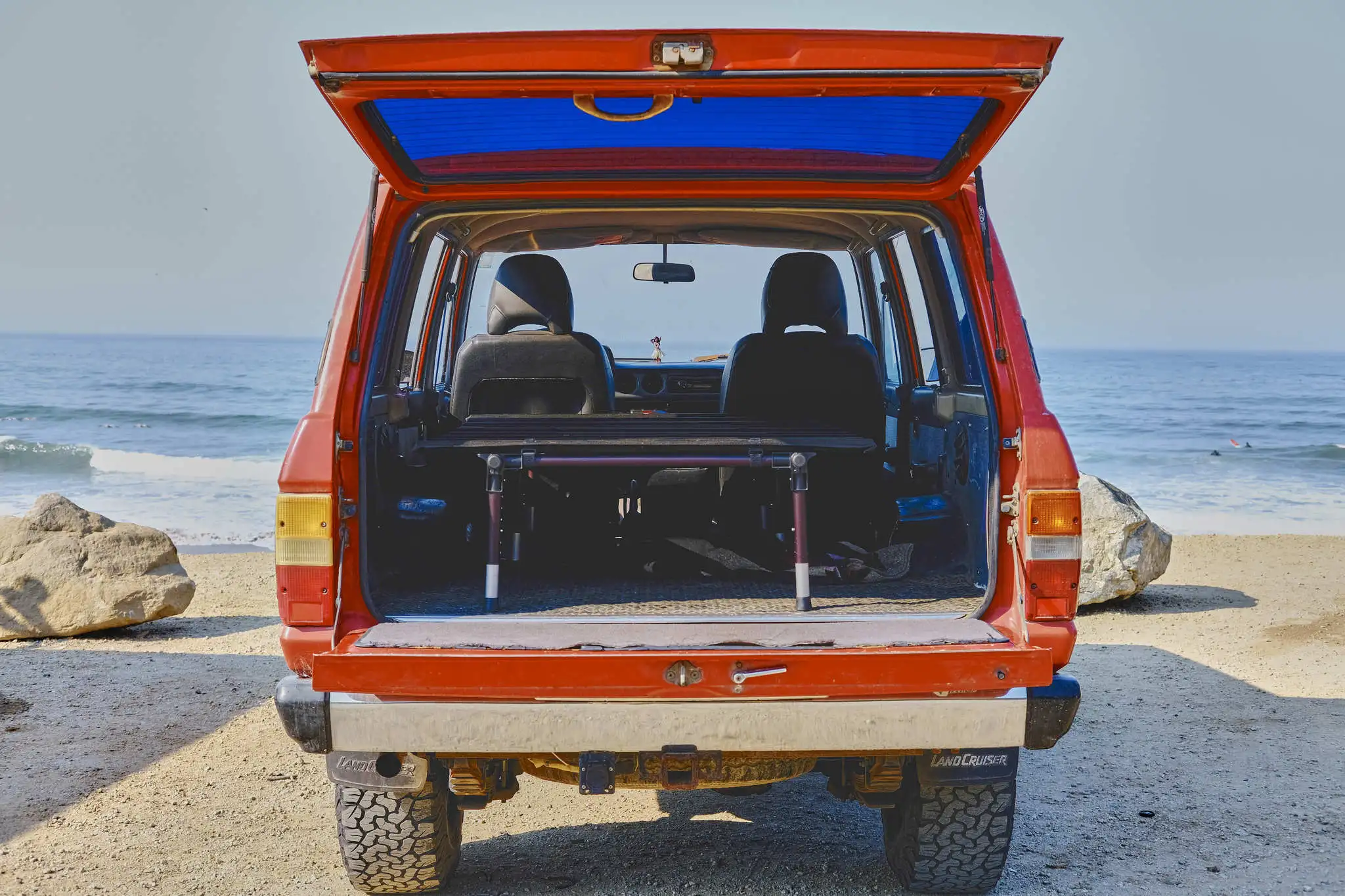 Collisible Rv Collapsible RV bed makes impromptu camper wagon out of a Subaru or SUV