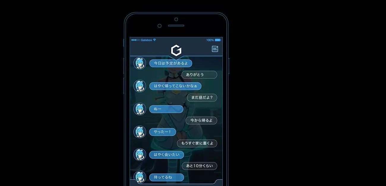 The Gatebox app